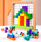 Multiplication Wooden Board Game